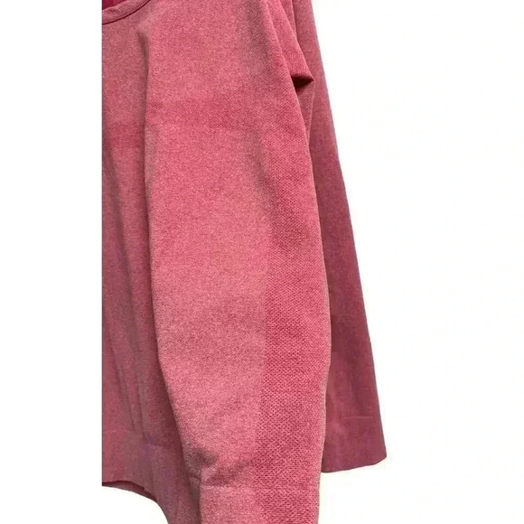 Zyia Active Women's Red Activewear Long Sleeve Shirt with Thumb Holes XL - Picture 6 of 8